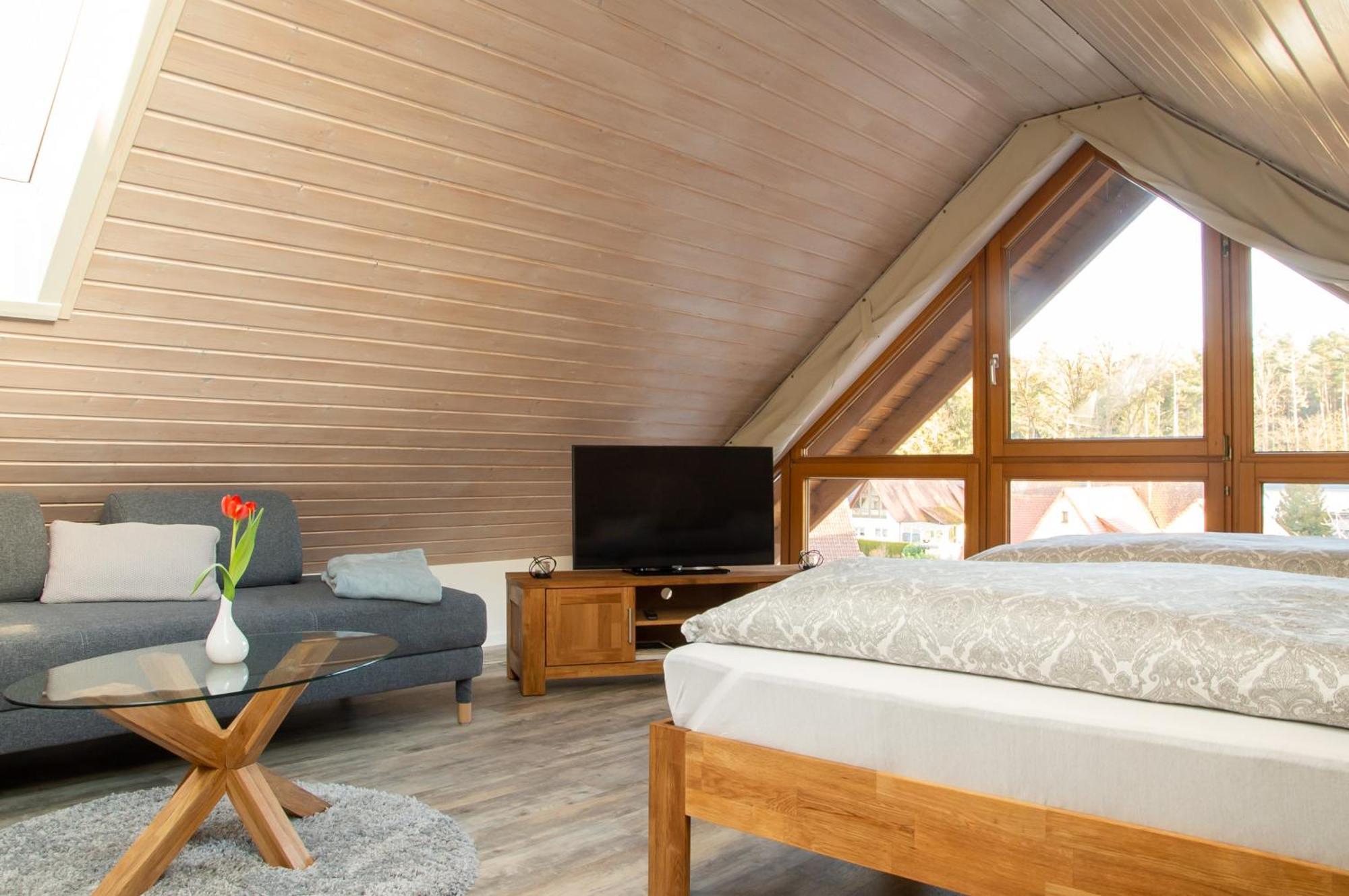 Appartement Ludwigskanal Schwarzenbruck Szoba fotó